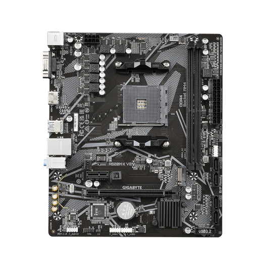 Tarjeta Madre Gigabyte UD A520M K V2 2xDDR4 64GB 5100Mhz HDMI D-Sub PCIe 3.0 M.2 S AM4 Ryzen mATX