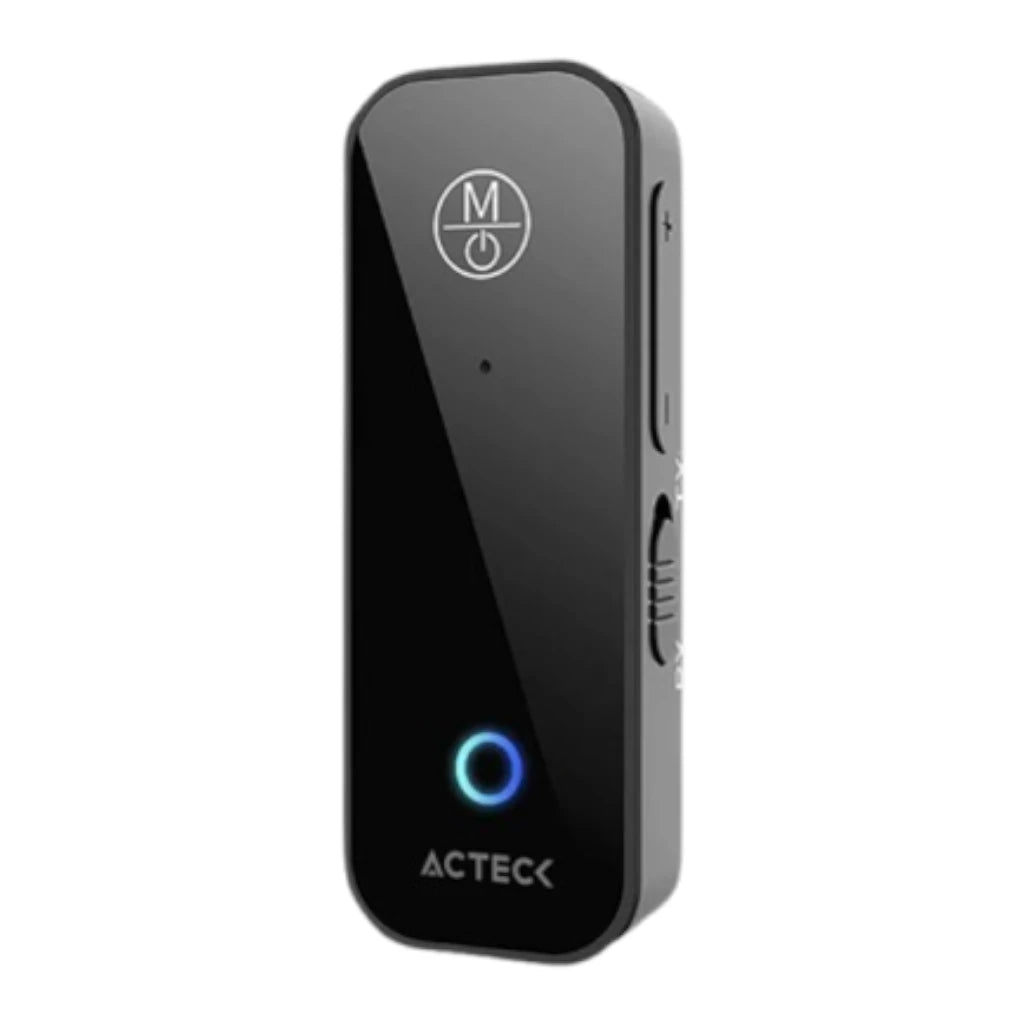 Receptor Acteck de  3.5 mm a Bluetooth 5.1 Shift Plus AB424 / Transmisor y Receptor de Audio Advanced Negro
