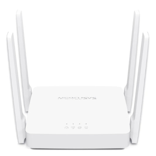 Router Mercusys by TP-Link Dual-Band Wi-Fi 300 Mbps at 2 4 GHz 867 Mbps at 5 GHz 4× Fixed External Antennas AC1200