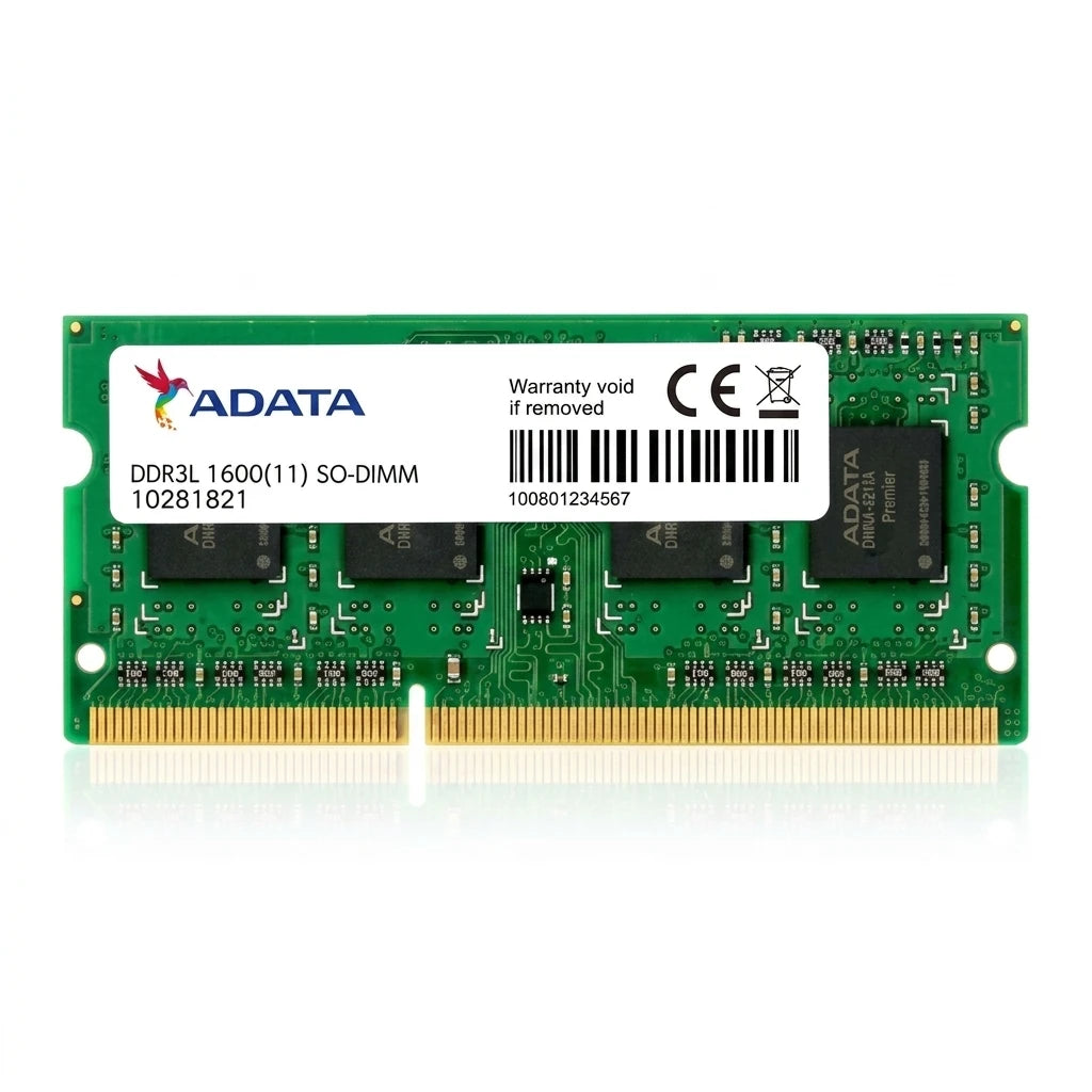 Memoria RAM 8GB DDR3L 1600MHz SO-DIMM para Laptop Adata Premier ADDS1600W8G11-S