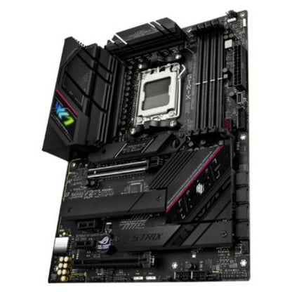 Tarjeta Madre Asus AMD ROG Strix B650E-F Gaming Wi-Fi S-AM5 Serie 7000 4xDDR5 5200 128GB M.2(SATA-PCIe) HDMI/DP/USB