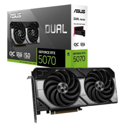 Tarjeta de Video Asus Dual-RTX5070-O12G 192BIT PCI-E 5.0 HDMI 3xDP Dual Fan