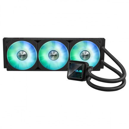 Enfriamiento Liquido ASUS Prime LC 360 ARGB 3x120mm 3600RPM LGA 1851 1700 1200 AM4 AM5 Negro