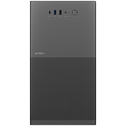 Gabinete Acteck Mini Torre Rex Pro GI757 Negro