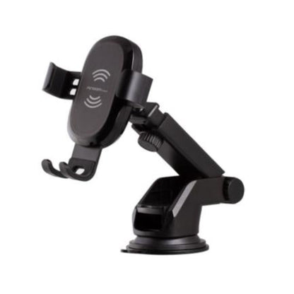 Soporte Vehicular Argomtech Para Celular Con Cargador Inalambrico Rapido Brazo Telescopico/15w