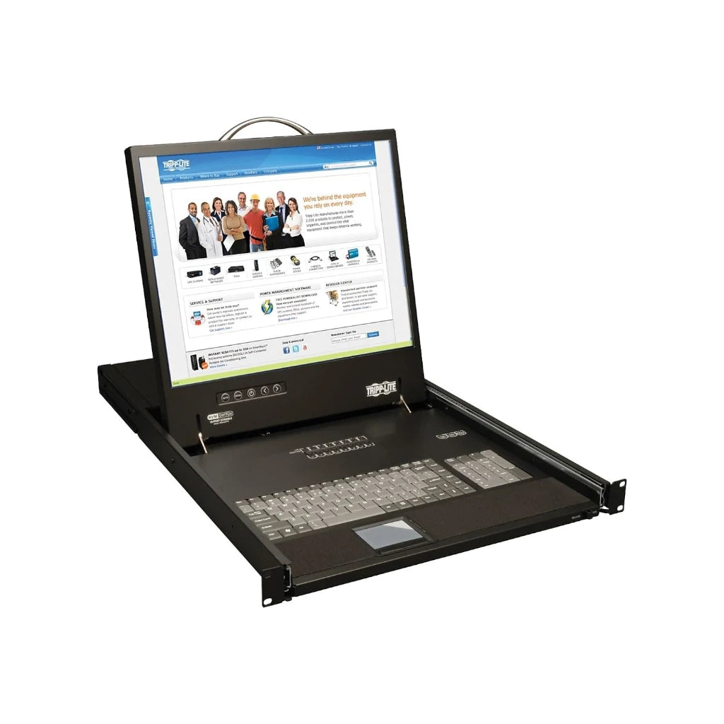 Consola Tripp Lite Multiplexor KVM Netcontroller VGA 19"