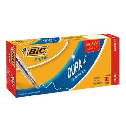 Bolígrafo Zebra Mini Z-Grip Retráctil Punto Mediano 1.0mm Color Rojo C/12 Pzas