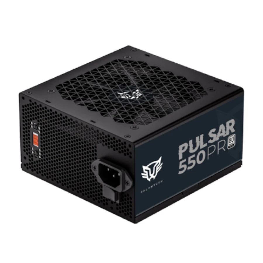 Fuente de Poder Acteck Pulsar 550PR ATX 550W / 80 Plus White/ No Modular / Negro