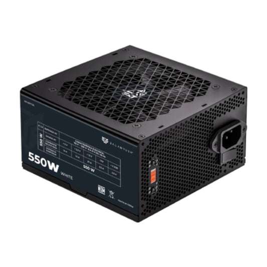 Fuente de Poder Acteck Pulsar 550PR ATX 550W / 80 Plus White/ No Modular / Negro
