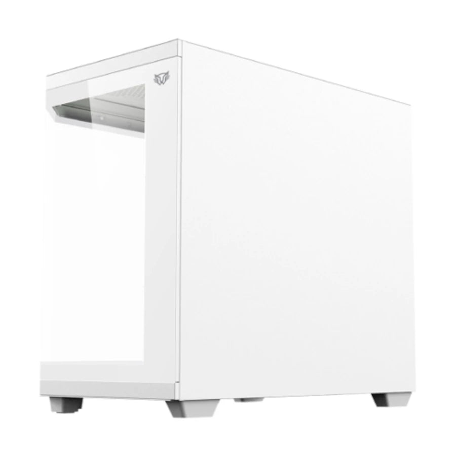Gabinete Gamer Acteck Media Torre Tank Master 9600 TB Max MB ATX Ultra Wide + Sin Bordes/1xUSB C + 1xUSB 3.0 + 1x USB + Audio+ 4xFan ARGB / Blanco