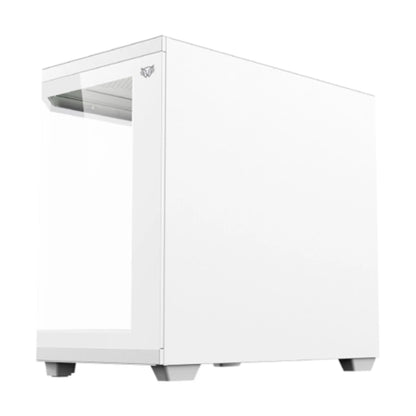 Gabinete Gamer Acteck Media Torre Tank Master 9600 TB Max MB ATX Ultra Wide + Sin Bordes/1xUSB C + 1xUSB 3.0 + 1x USB + Audio+ 4xFan ARGB / Blanco