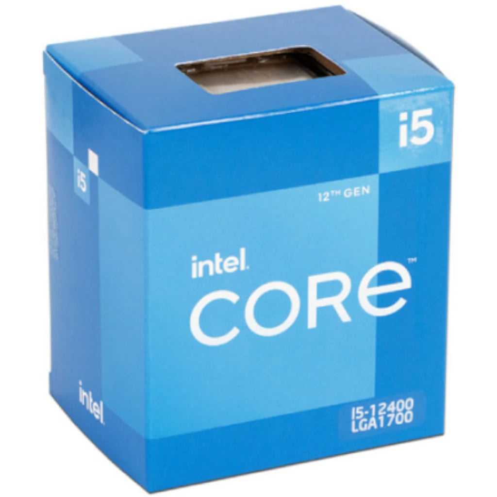 Procesador Intel Core i5 12400 2.5GHz 18MB 65W S 1700 Hexa Core 12th Gen con Gráficos con Disipador BX8071512400