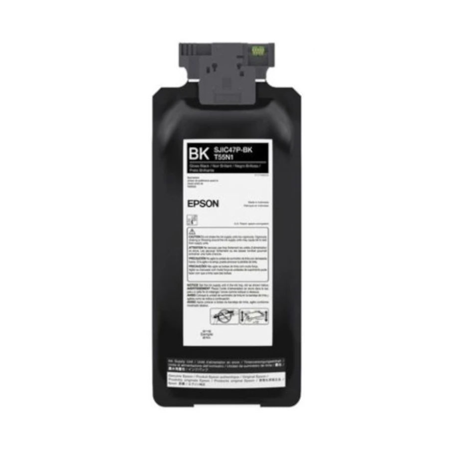 Tinta EPSON SJIC47P (BK) Gloss Black Ink Pack C8000