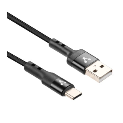 Cable Vorago Cab-128 Usb-Tipo C 3 Metros Carga Rapida Negro