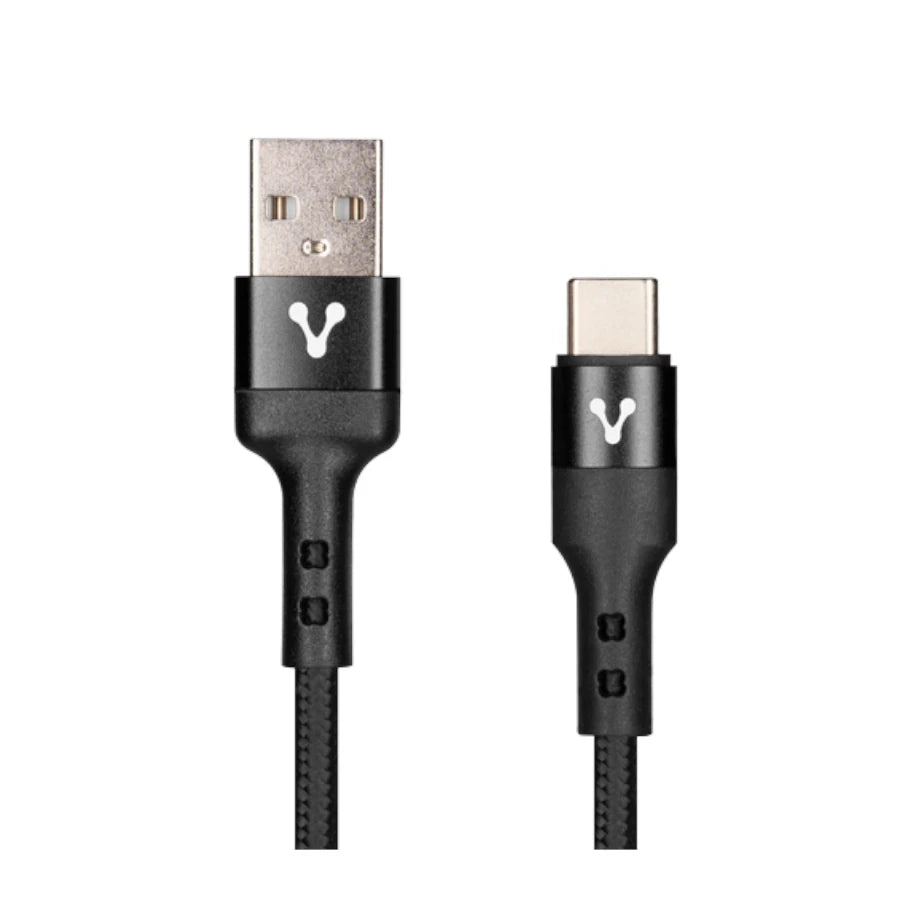 Cable Vorago Cab-128 Usb-Tipo C 3 Metros Carga Rapida Negro