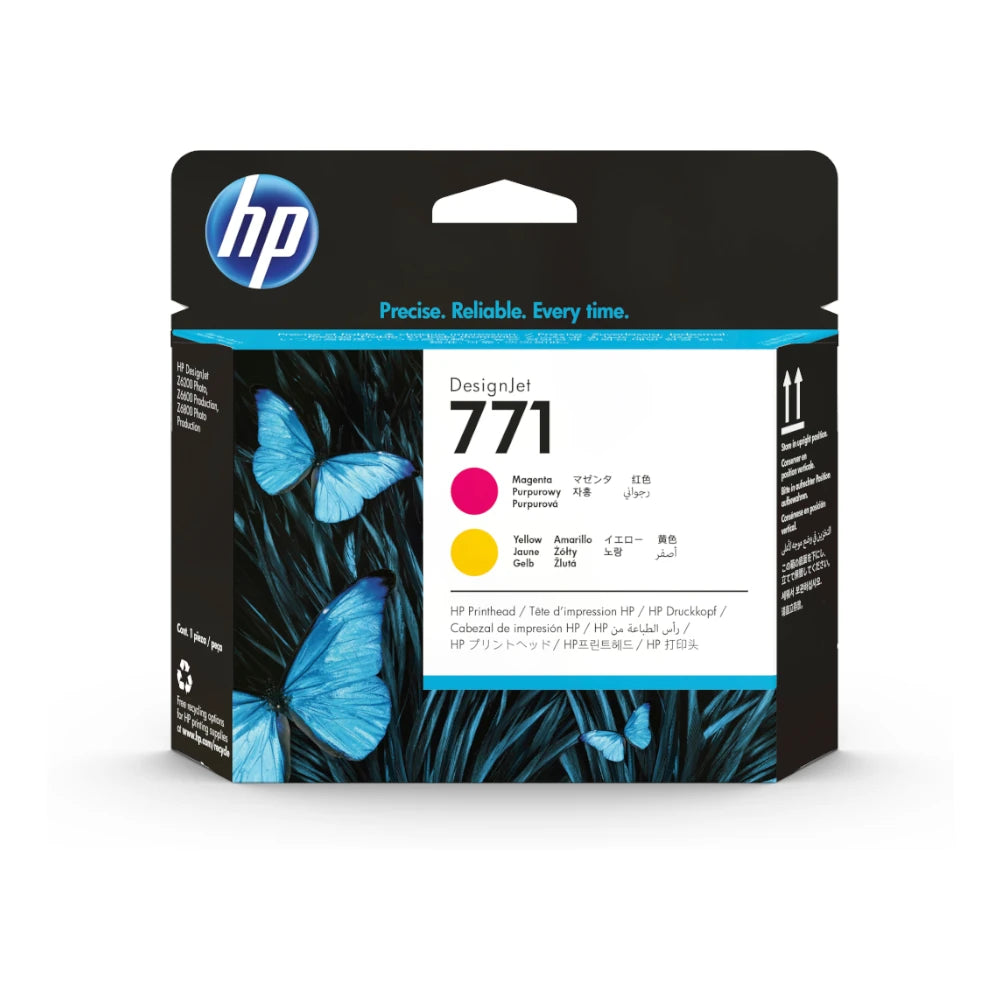 Imagen Cabezal HP LF 771 Magenta/Amarillo 