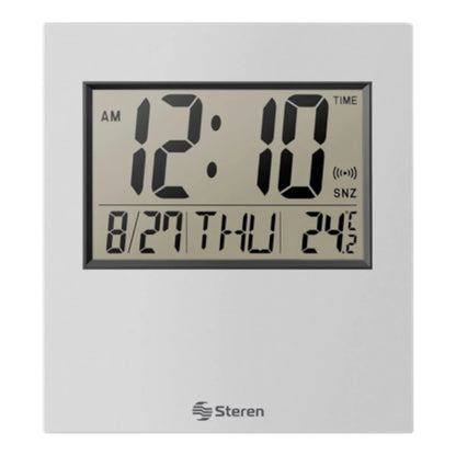Reloj Digital de Escritorio Steren c/Termometro