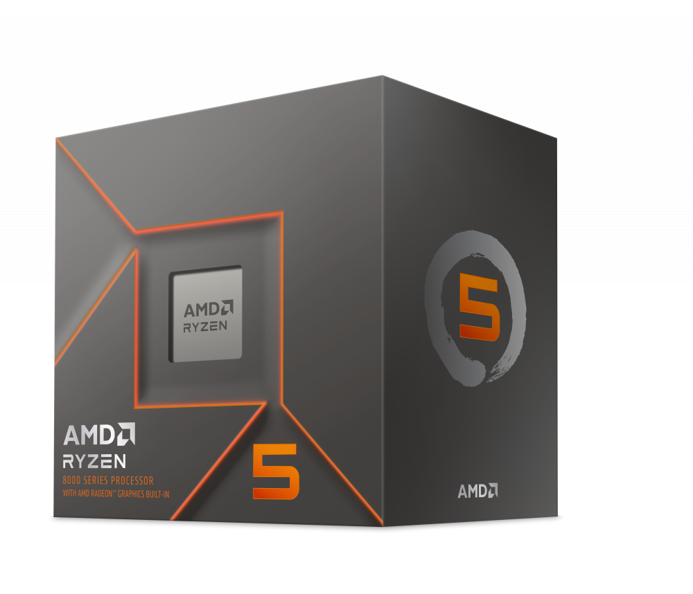 Procesador AMD Ryzen 5 8500G 3.5GHz 16MB 65W S AM5 Hexa Core con Graficos con Disipador