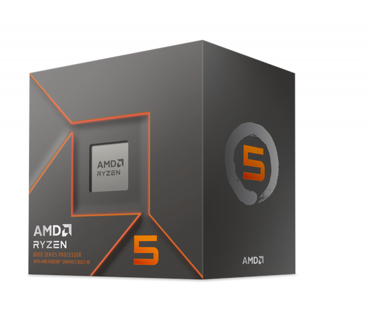 Procesador AMD Ryzen 5 8500G 3.5GHz 16MB 65W S AM5 Hexa Core con Graficos con Disipador