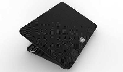 Base Enfriadora para Laptop Cooler Master ErgoStand lV Led Azul hasta 17" Micro USB 1xFan 700-1400 RPM Color Negro