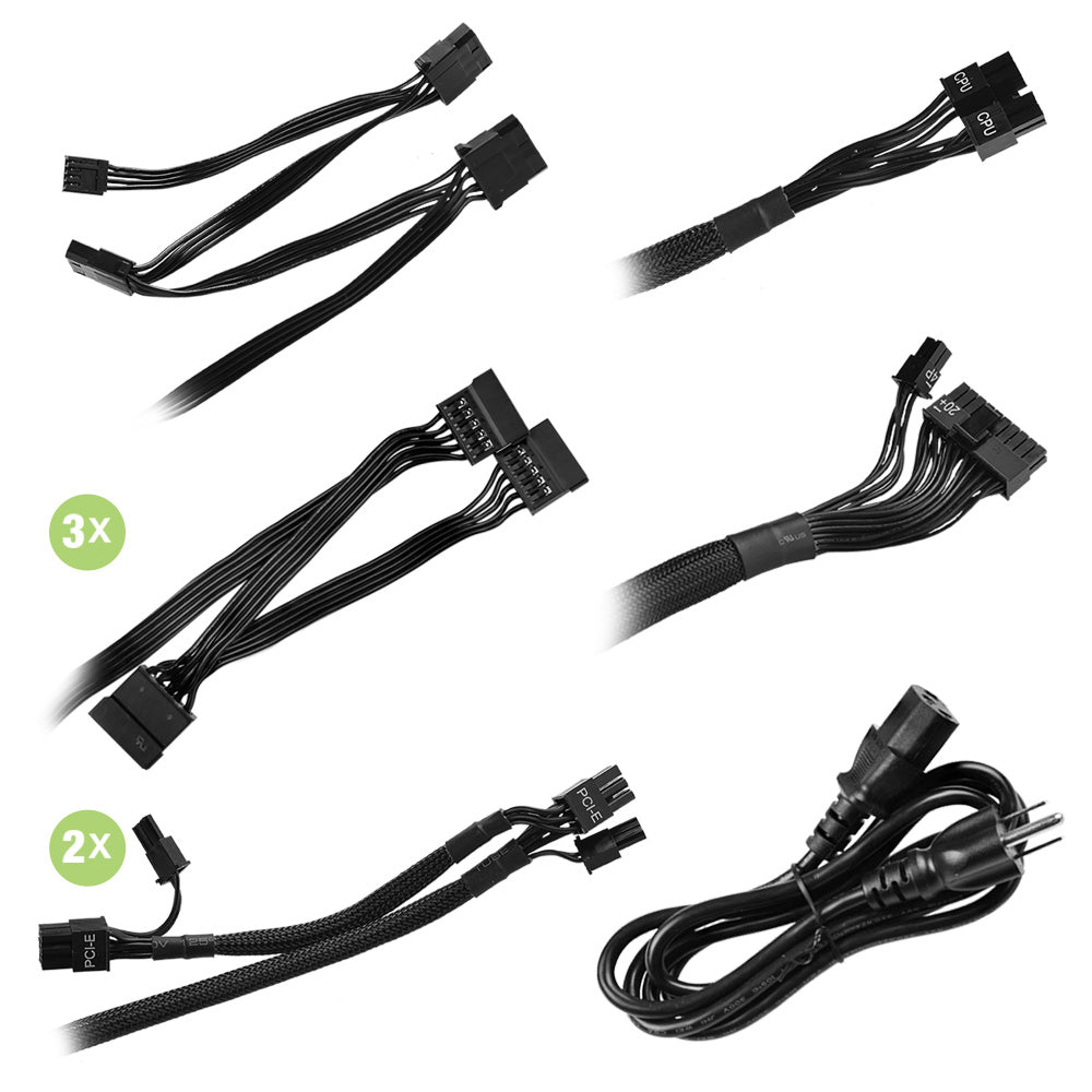 Fuente de Poder EVGA BP 750W 80 Plus Bronze ATX 12V 24 pin Fan 120mm Negro