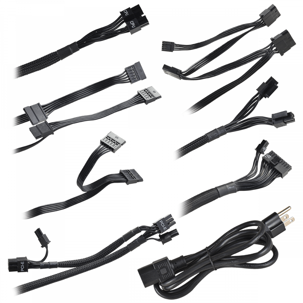 Fuente de Poder EVGA BV 500W 80 Plus Bronze ATX 12V 24 pin Fan 120mm Negro