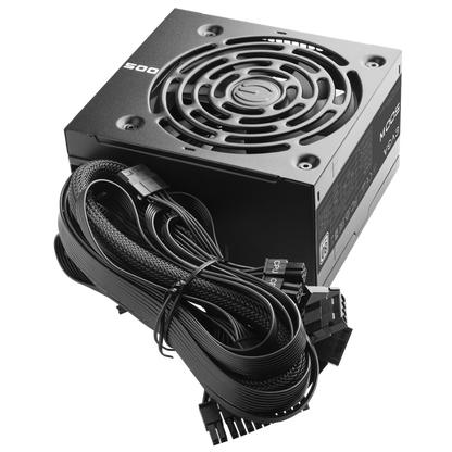 Fuente de Poder EVGA W1 500W 80 Plus White ATX 12V 24 pin Fan 120mm Negro