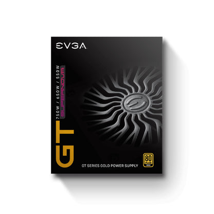 Fuente de Poder EVGA SuperNova 750W GT 80 Plus Gold ATX 12V Eco Mode Full Modular 24 pin Fan 135mm Negro