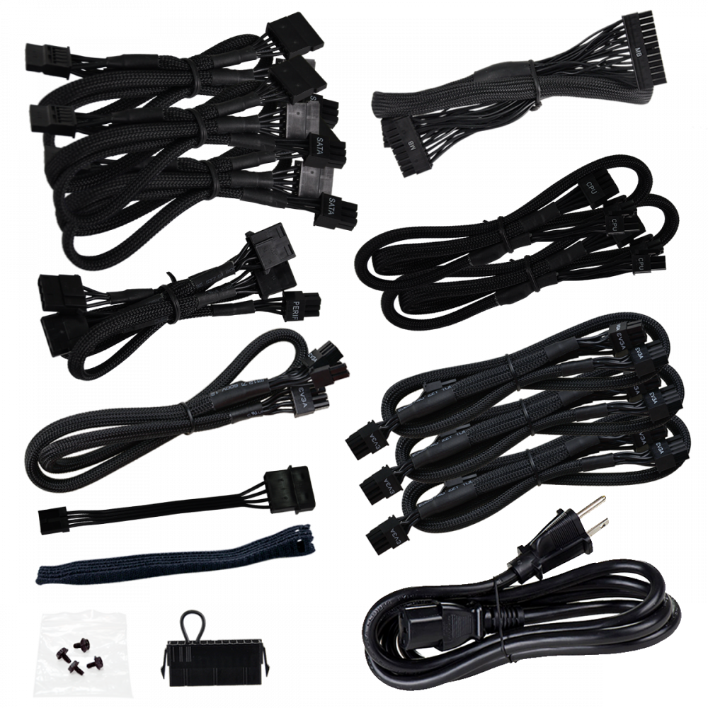 Fuente de Poder EVGA SuperNova 850W GT 80 Plus Gold ATX 12V Full Modular 24 pin Fan 135mm Negro