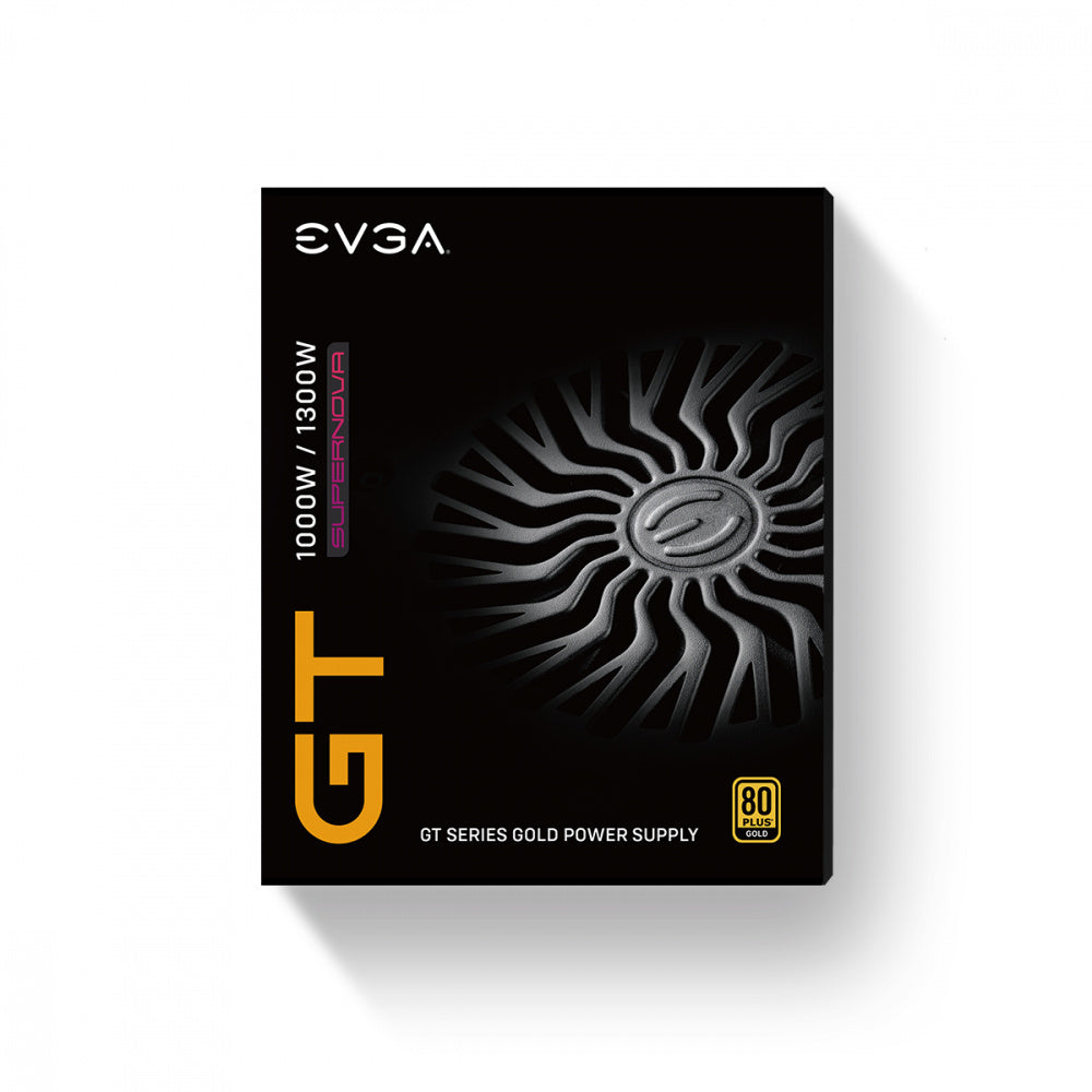 Fuente de Poder EVGA SuperNova 1000W GT 80 Plus Gold ATX 12V Full Modular 24 pin Fan 135mm Negro