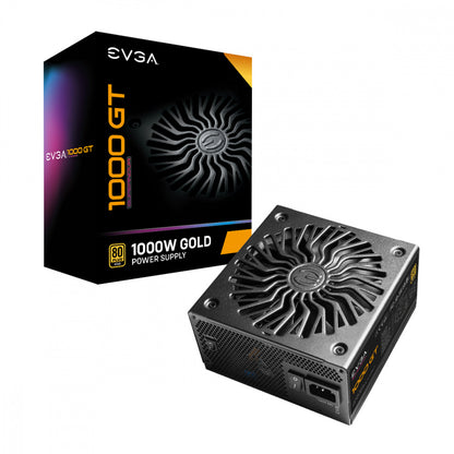 Fuente de Poder EVGA SuperNova 1000W GT 80 Plus Gold ATX 12V Full Modular 24 pin Fan 135mm Negro