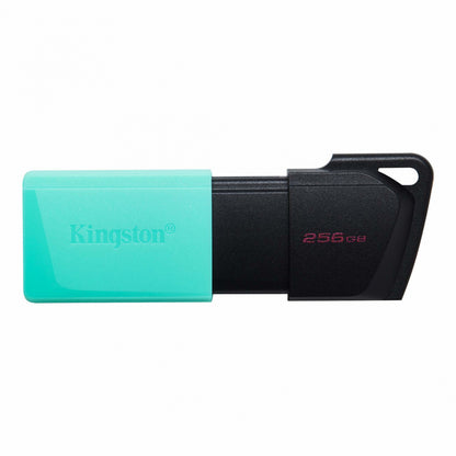 Memoria USB Kingston DataTraveler Exodia M 256GB USB 3.2 Gen1 Color Negro-Turquesa