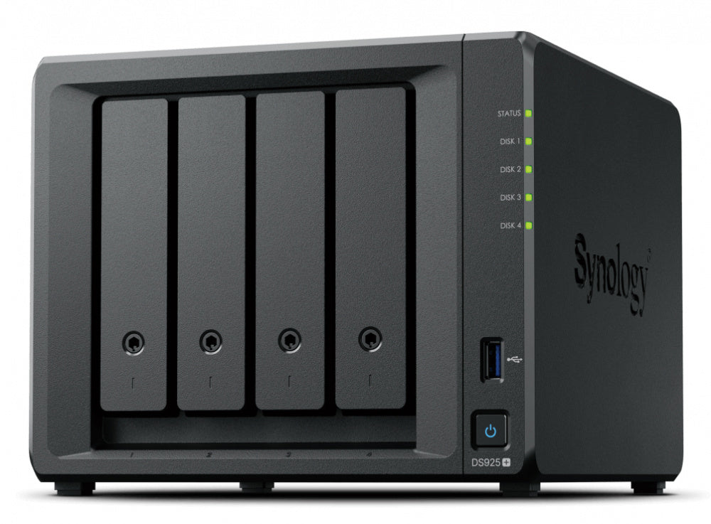 Servidor NAS Synology DS925+ de 4 Bahías