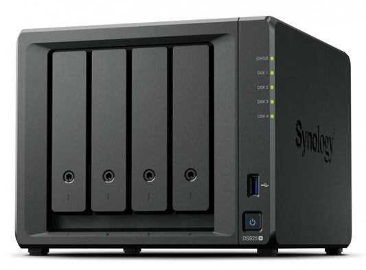 Servidor NAS Synology DS925+ de 4 Bahías