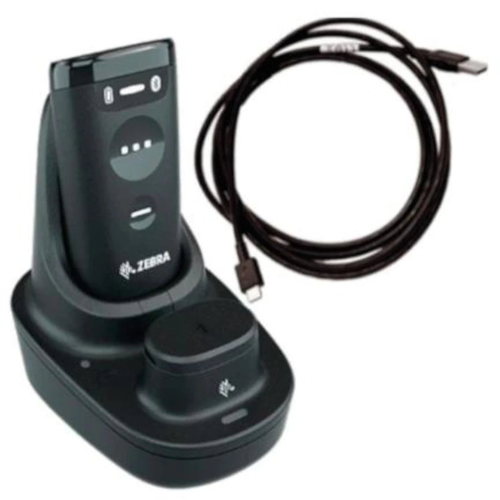 Escaner Portatil Zebra CS6080-SR 1D/2D Alambrico e Inalambrico Incluye Cuna de carga 2 en 1 pila y dispositivo(CR6080-SC