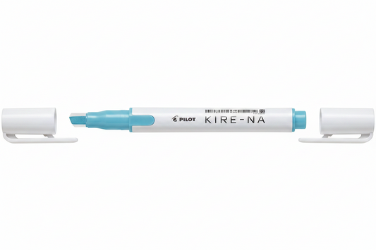 Resaltador Pilot KIRE-NA doble punta Cincel/Fino color Azul 