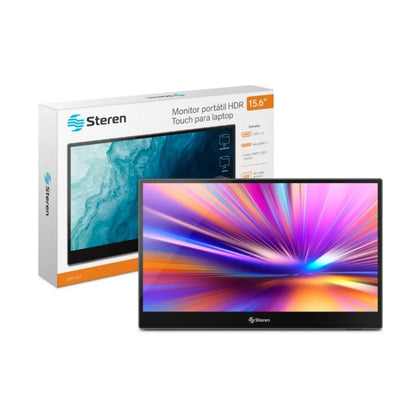 Monitor Steren Portatil Touch 15.6 Pulgadas
