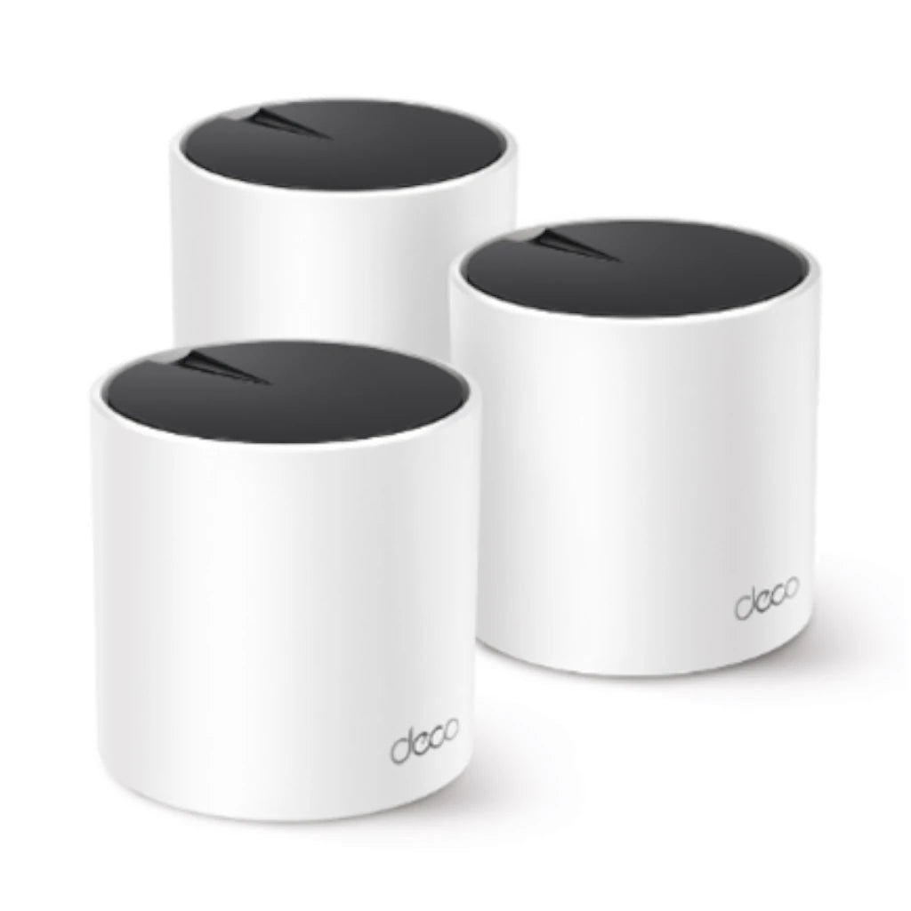 Punto de Acceso TP-Link MU-MIMO Mesh Wi-Fi 6 Double Band 574 Mbps at 2 4 GHz 2402 Mbps at 5 GHz 3 pack