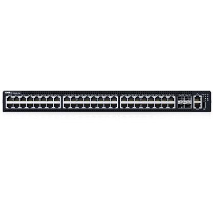 PowerSwitch DELL E3248P-ON 48x1G RJ-45 30W PoE 4x10G SFP+ 2x100G QSFP28 1xAC PSU IO/PS NON TAA +3 Years ProSupport with