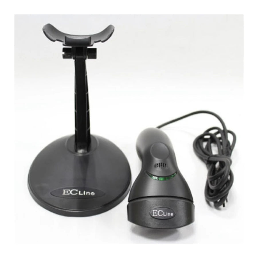 Lector Ecline Laser De Codigos Escaner De Mano 1d Corto Alcance (25-600 Mm Speed 200/S Usb/Ps2)