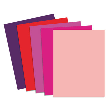 Papel cortado Eurocolors carta colores Arcoiris Girly paq c/100