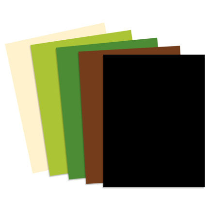 Papel cortado Eurocolors carta colores Arcoiris Terra paq c/100