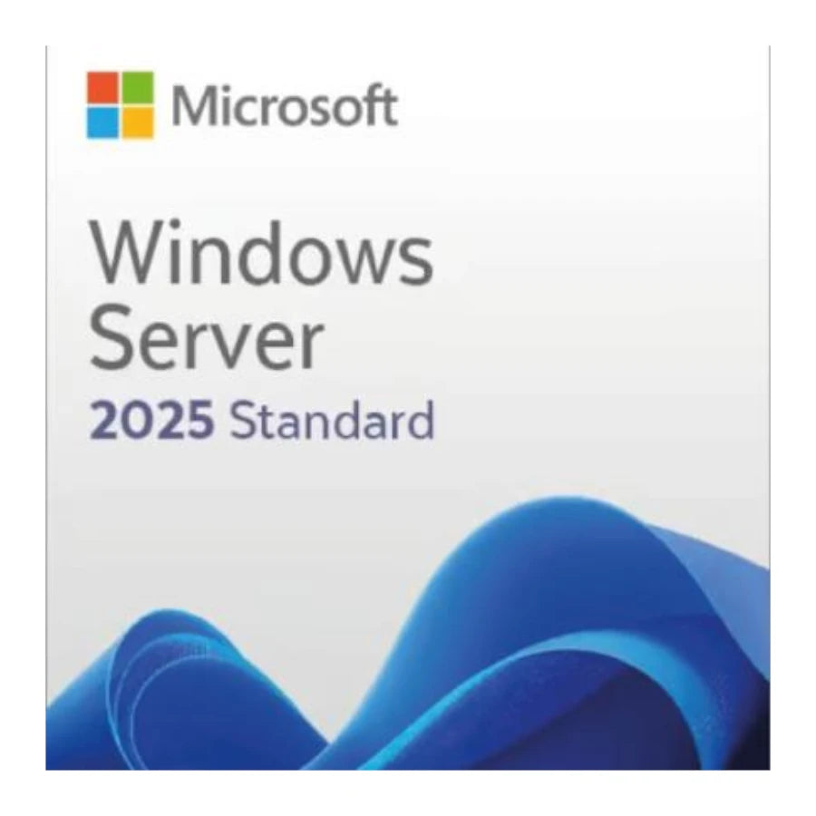 Software Microsoft Windows Server Standard 2025 64bits DVD-ROM