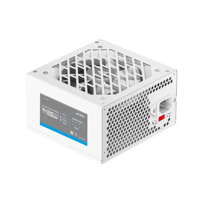 Fuente de Poder Acteck Blazar Evo FT700EW ATX 700W 1x20+4 pin + 1xEps 4+ pin 4 + 2xPcie 6+2 pin + 3xSata + 2xMolex 4 pin Blanco