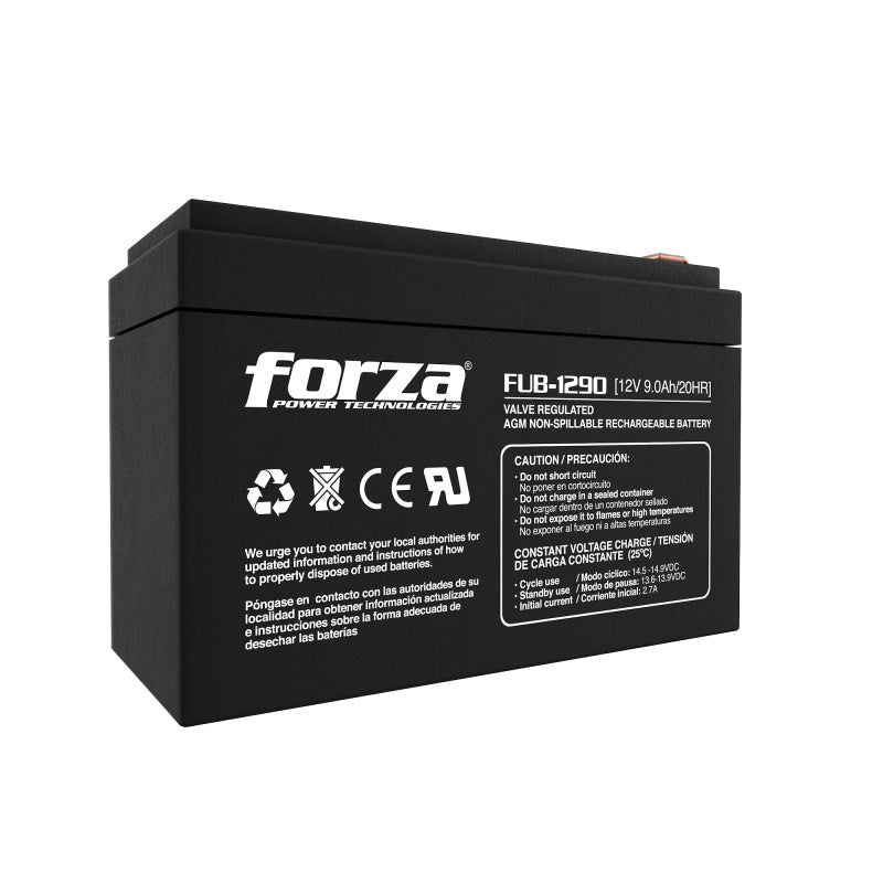 Batería Forza FUB-1290 12V 9A Recargable