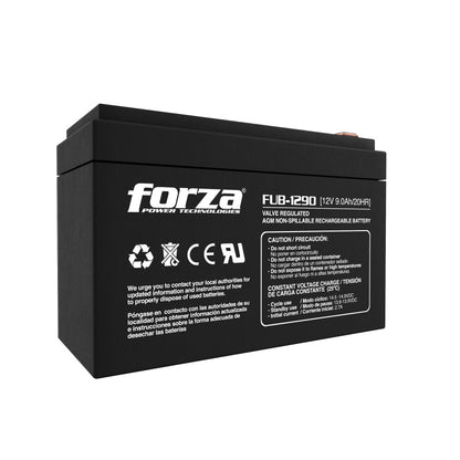 Batería Forza FUB-1290 12V 9A Recargable