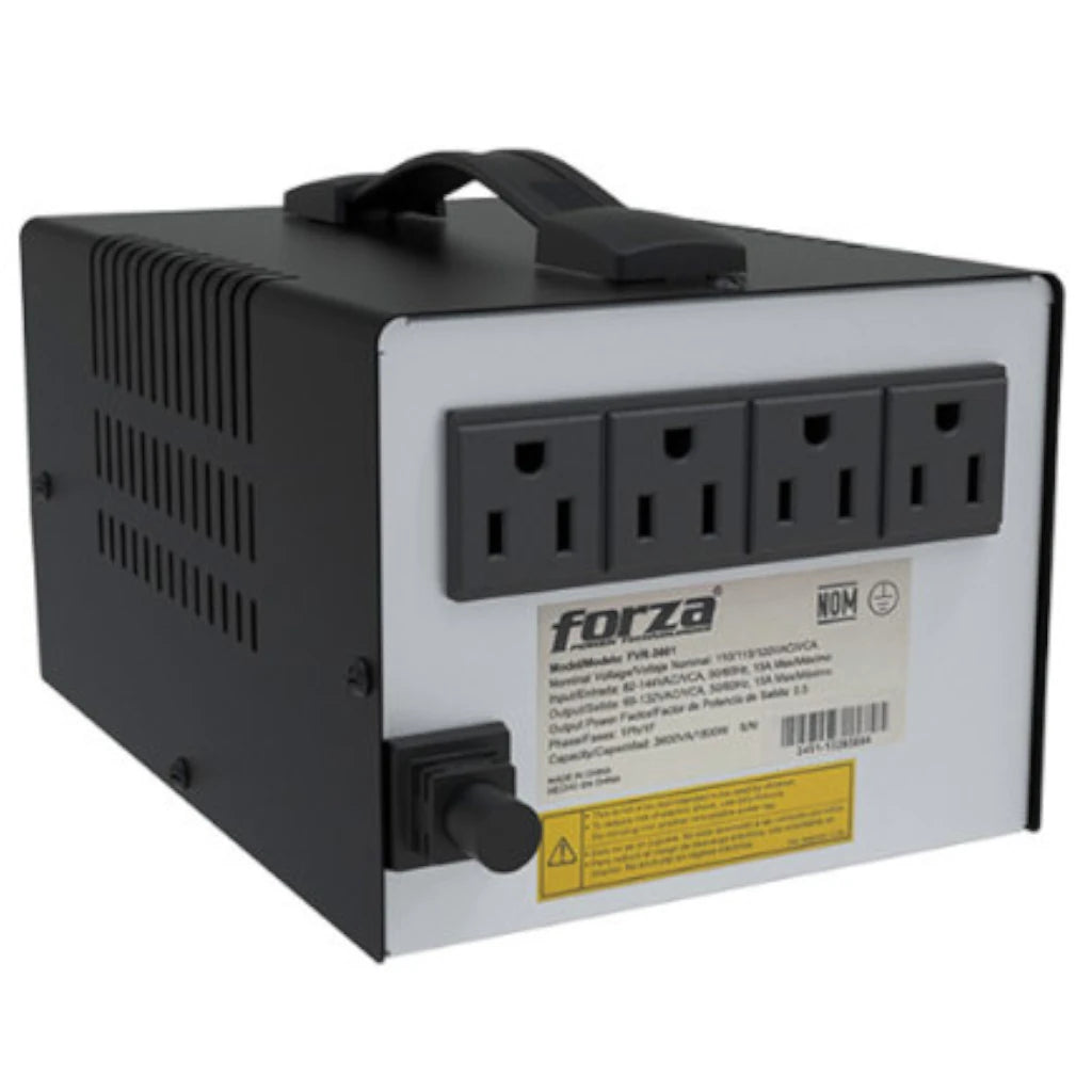 Forza FVR-3601 Volt Reg 3600VA/1800W 115V 4-NEMA 50/60Hz