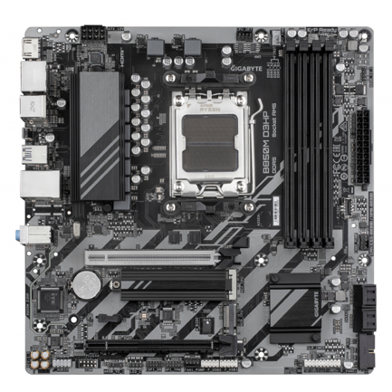 Tarjeta Madre Gigabyte B850M D3HP Micro-ATX AM5 256GB 4xDDR5 HDMI/DP