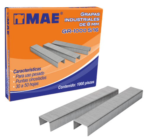Grapa de uso pesado mae 5/16 caja/100pzas ( de 30 a 50 hojas