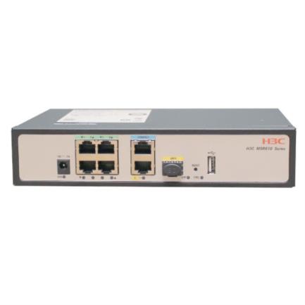 Router H3C MSR610 Enrutador empresarial Gigabit Ethernet de 6 puertos